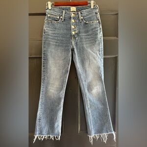 J. Crew Women’s 9” Billie Demi Boot Crop Jeans, Size 26